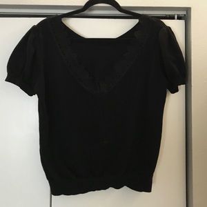 Collectif lace back top